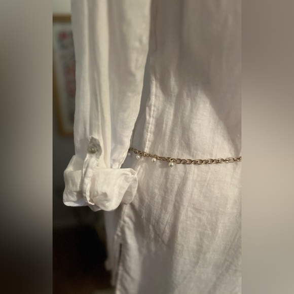 Sigrid Olsen linen blouse - Picture 8 of 8